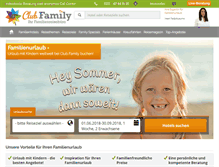 Tablet Screenshot of clubfamily.de